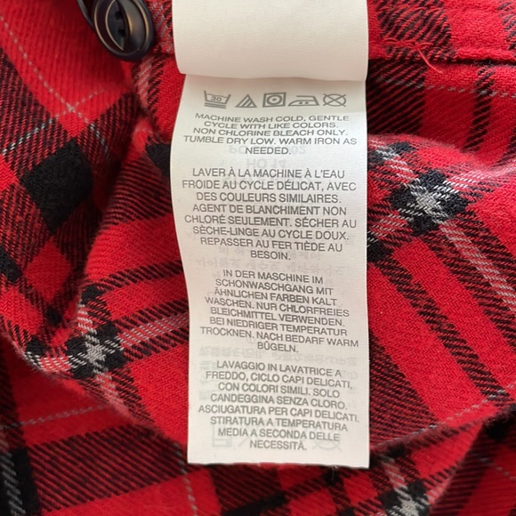 J. Crew Flannel Button Down Shirt - Picture 7 of 7